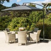 Alexander Rose Round 3.0M  Ø Cantilever Parasol - Charcoal image