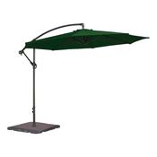 Alexander Rose Round 3m Cantilever Parasol and 50kg Base - Green image