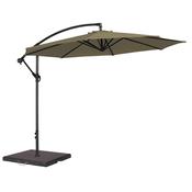 Alexander Rose 3.0m Round Aluminium Cantilever Parasol - Taupe image