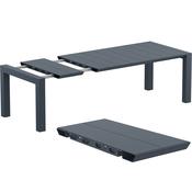 Vegas Extendable Table (100cm x 180/220cm)  - Dark Grey