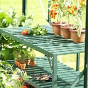 2 Tier Staging Green - 4ft