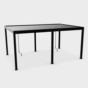 Zeus Bio-Climatic Pergola (3.6m x 5.3m) - Charcoal image
