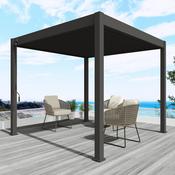 Zeus Bio-Climatic Pergola - Charcoal (3m x 3m) image