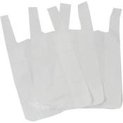 17” Exempt White Carrier Bags Box Of 2000