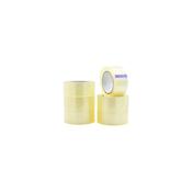 2" Clear Low Noise Acrylic Tape Case Of 36 Rolls