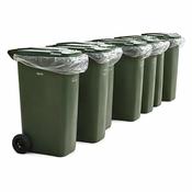 Clear Wheelie Bin Liners 46x54" image