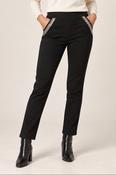 Bead Pocket Jersey Jeggings 43301 – Black