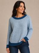 Tonal Melange Sweater Blue image