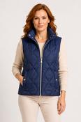 Multi Onion Quilt Gilet NAVY
