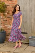 DOTTY PRINT DRESS PINK image