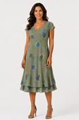Poppy Dress KHAKI image