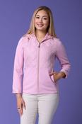 Diane Mesh + Quilt Jacket PINK image