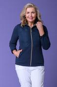 Diane Mesh + Quilt Jacket NAVY image