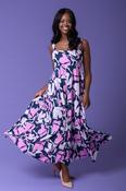 Paradise Petals Dress Multi Pink image