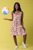 Cherry Blossom Sundress Multi Orange