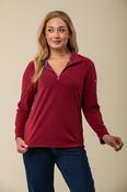 Fleece 1/2 Zip – Tibetan Red image