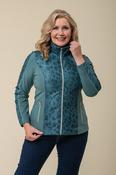 Animal Print Jog Top JS-AW02 – Olive