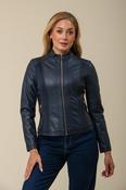 PU Jacket J508609 - Navy