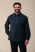 1/4 Zip Polar Fleece – Navy/Sky