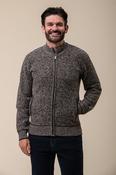 Mens Full Zip Fleece Jacket – Khaki