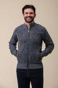 Mens Full Zip Fleece Jacket – Charcoal