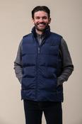 Quilted Gilet – Navy