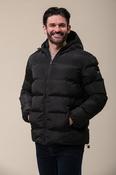 Hooded Puffer Jkt – Black