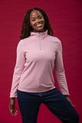 Fleece 1/2 Zip – Cameo Pink image