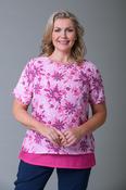 Print Double Layer Top PINK image