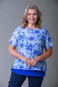 Print Double Layer Top BLUE image