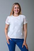 Rose Jaquard Top CREAM