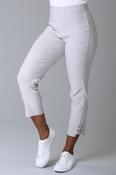 Eyelet trousers TAUPE image