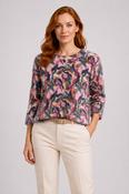 Painted Fluffy Sweater PINK image