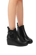 Ring Wedge Ankle Boot CHC595 – Black