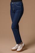 Straight Leg Denim 27" Dark Blue