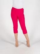 T30489  CROP 22 INCH TROUSER EMBR POCKET HEM DET CERISE image
