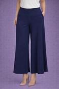 T30661  AIRFLOW WIDE LEG TROUSER NAVY