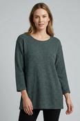 Textured Button Back Tunic TU31450 – Teal image