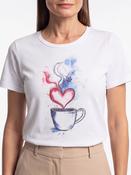 Café Amore Tee WHITE image