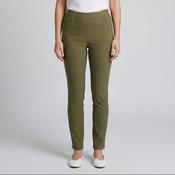 27 Inch Embroidered Trousers T31253  – Olive image
