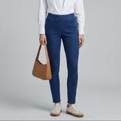 29 Inch Denim Stretch Trousers with Pockets T31267 – Dark Blue image