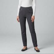 Embroidered Pocket Trousers 27 Inch T31442 – Charcoal image