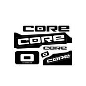 Core Kiteboarding Pleasure Sticker Set