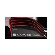 Core Carved Razor 3 Fin Set (4 pcs)