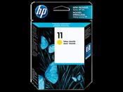 Genuine HP 11 Yellow Inkjet Cartridge C4838A image