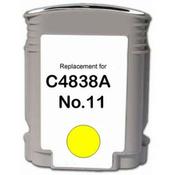 Compatible HP 11 Yellow Inkjet Cartridge image