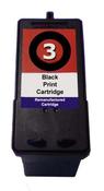 Compatible Lexmark No.3 Black Inkjet Cartridge image