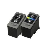 Genuine Canon PG-40/CL-41 Black/Colour Inkjet Cartridges Twin Pack 0615B043 image