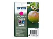 Genuine Epson T1293 Magenta High Yield Inkjet Cartridge C13T12934011 (Apple) image