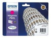 Genuine Epson 79XL (T7903) Magenta Inkjet Cartridge C13T79034010 (Tower of Pisa) image